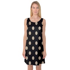 Sleeveless Satin Nightdress 