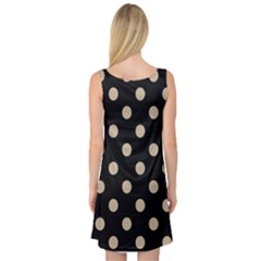 Sleeveless Satin Nightdress Back