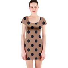Short Sleeve Bodycon Dress Front