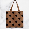 Zipper Grocery Tote Bag 