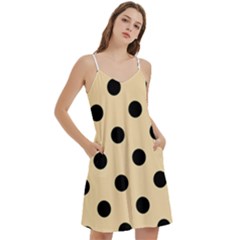 Mini Camis Dress With Pockets 