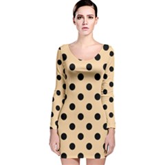 Long Sleeve Velvet Bodycon Dress 