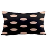 Polka Dots - Apricot Orange on Black Samsung Note 4 Hardshell Back Case