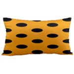 Polka Dots - Black on Dark Tangerine Orange Samsung Note 4 Hardshell Back Case