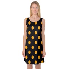 Sleeveless Satin Nightdress 