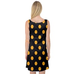 Sleeveless Satin Nightdress Back