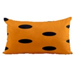 Polka Dots - Black on Dark Orange Samsung Galaxy Note 4 Case (Black)