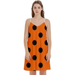 Mini Camis Dress With Pockets 