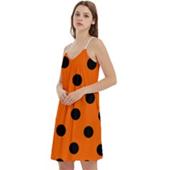 Mini Camis Dress With Pockets 