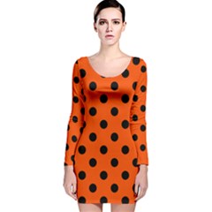 Long Sleeve Velvet Bodycon Dress 