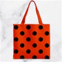 Zipper Grocery Tote Bag 
