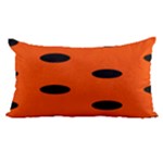 Polka Dots - Black on Tangelo Orange Samsung Galaxy Note 4 Case (Black)