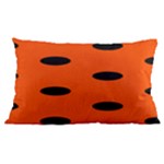 Polka Dots - Black on Tangelo Orange Samsung Galaxy Note 4 Case (Black)