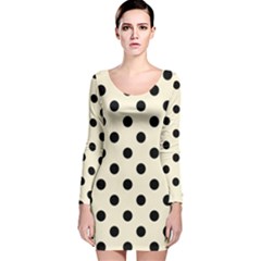 Long Sleeve Velvet Bodycon Dress 