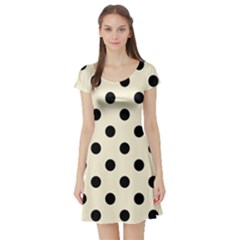 Short Sleeve Skater Dress Front