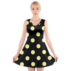 V-Neck Sleeveless Dress 