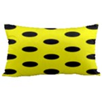 Polka Dots - Black on Yellow Samsung Note 4 Hardshell Back Case