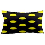 Polka Dots - Yellow on Black Samsung Note 4 Hardshell Back Case