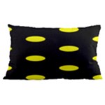 Polka Dots - Yellow on Black Samsung Galaxy Note 4 Case (Black)