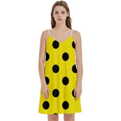 Mini Camis Dress With Pockets 