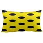 Polka Dots - Black on Canary Yellow Samsung Note 4 Hardshell Back Case