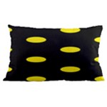 Polka Dots - Canary Yellow on Black Samsung Galaxy Note 4 Case (Black)