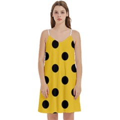 Mini Camis Dress With Pockets 