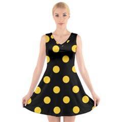 V-Neck Sleeveless Dress 