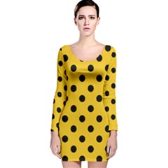 Long Sleeve Velvet Bodycon Dress 