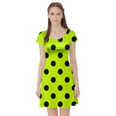 Short Sleeve Skater Dress Front