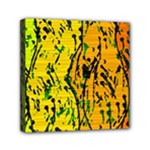 Gentle yellow abstract art Mini Canvas 6  x 6 