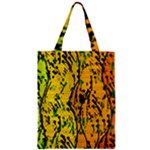 Gentle yellow abstract art Zipper Classic Tote Bag