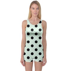 One Piece Boyleg Swimsuit 