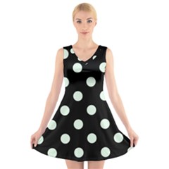 V-Neck Sleeveless Dress 