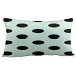Polka Dots - Black on Pastel Green Samsung Note 4 Hardshell Back Case