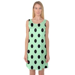 Sleeveless Satin Nightdress 