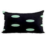 Polka Dots - Mint Green on Black Samsung Galaxy Note 4 Case (Black)