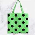 Zipper Grocery Tote Bag 