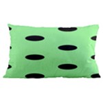Polka Dots - Black on Light Green Samsung Galaxy Note 4 Case (Black)