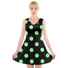 V-Neck Sleeveless Dress 