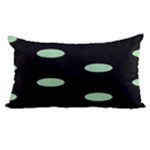 Polka Dots - Celadon Green on Black Samsung Galaxy Note 4 Case (Black)