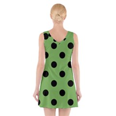 V-Neck Sleeveless Dress 