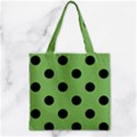 Zipper Grocery Tote Bag 