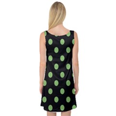 Sleeveless Satin Nightdress Back