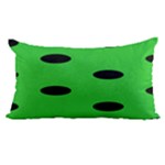 Polka Dots - Black on Lime Green Samsung Galaxy Note 4 Case (Black)