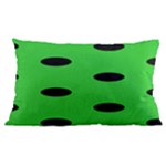 Polka Dots - Black on Lime Green Samsung Galaxy Note 4 Case (Black)