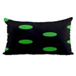 Polka Dots - Lime Green on Black Samsung Galaxy Note 4 Case (Black)