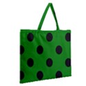 Zipper Large Tote Bag 