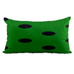 Polka Dots - Black on Green Samsung Galaxy Note 4 Case (Black)