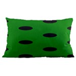 Polka Dots - Black on Green Samsung Galaxy Note 4 Case (Black)